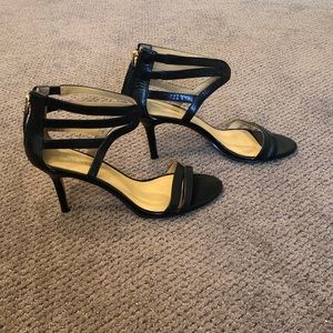Nine West black heels size 6.5